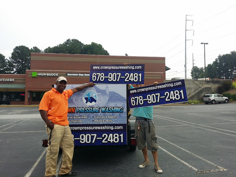 Discount Sign Banner