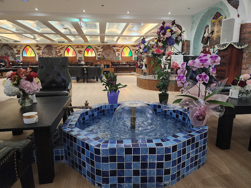 Persian cafe lounge
