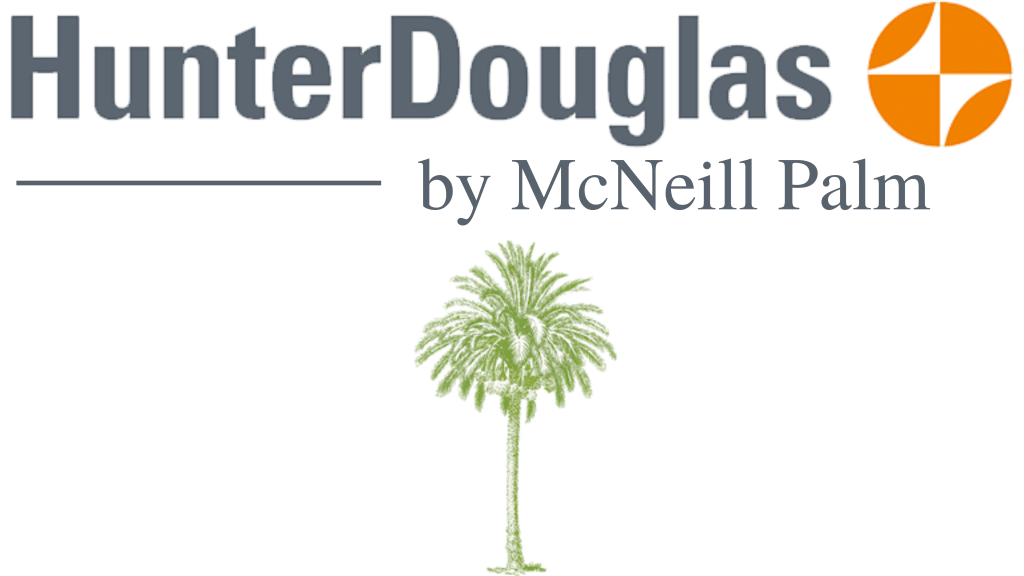 HUNTER DOUGLASS BY McNEILL PALM logo