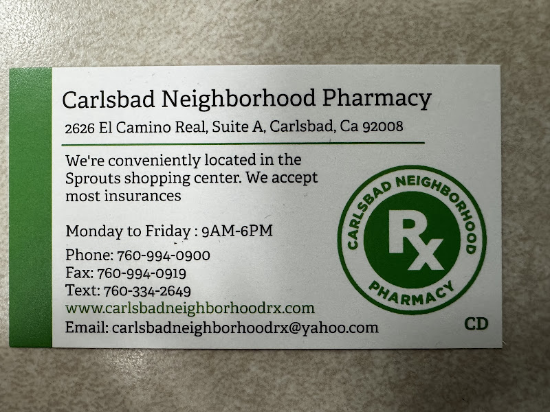 Carlsbad Neighborhood Pharmacy