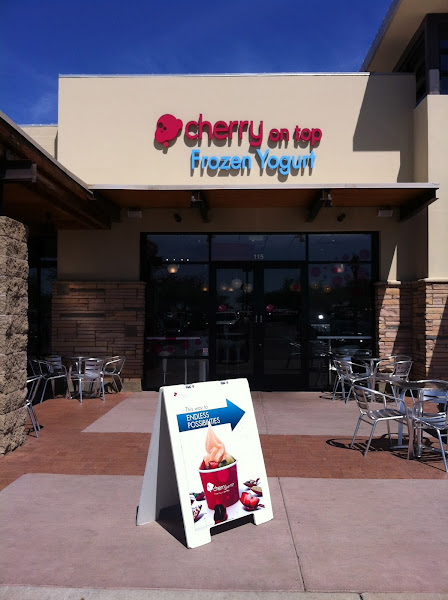 Cherry on Top Frozen Yogurt