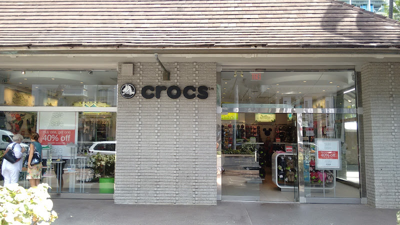 Crocs at Princess Kaiulani