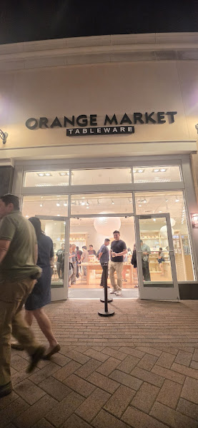Orange Market Tableware
