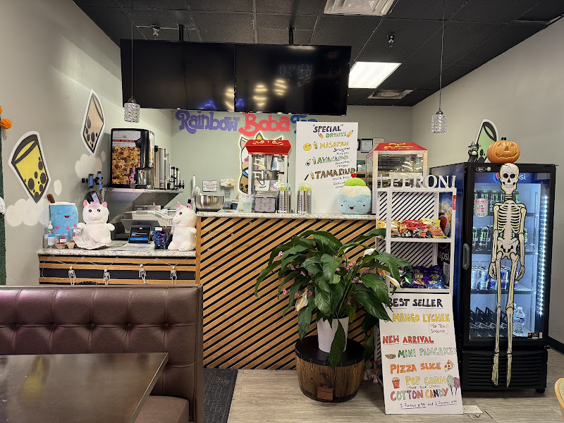 Rainbow Boba Tea
