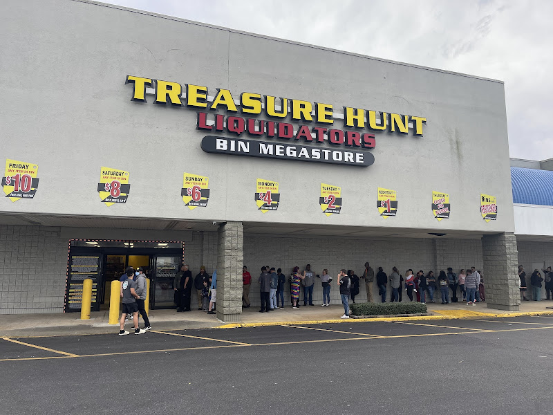 Treasure Hunt Liquidators Bin Mega Store