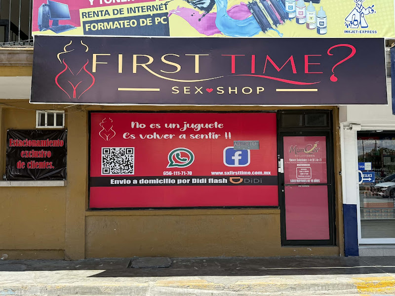 FIRST TIME? SEX SHOP