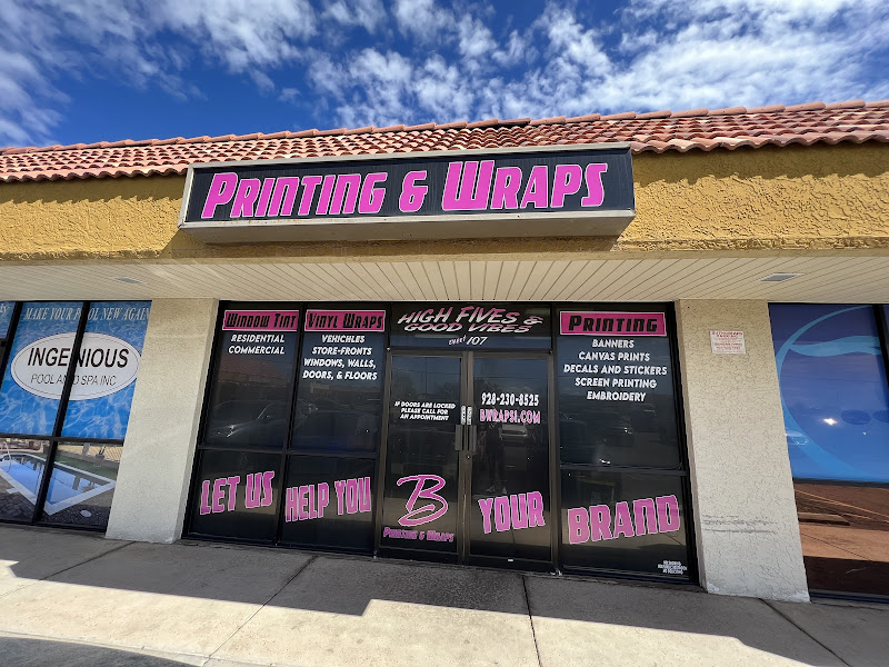 B Printing and Wraps
