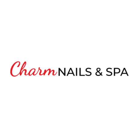 Charm Nails & Spa logo