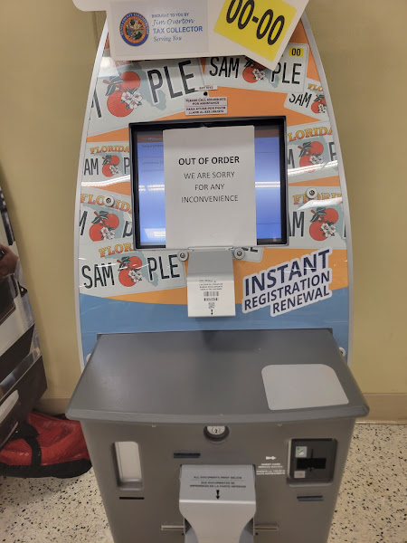 Florida MV Express Kiosk