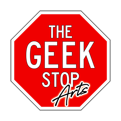 The Geek Stop Arts logo