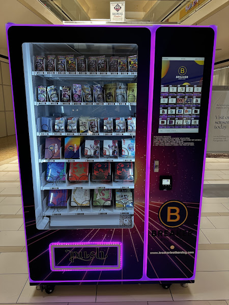Breaker Brothers Trading Card Vending Machine