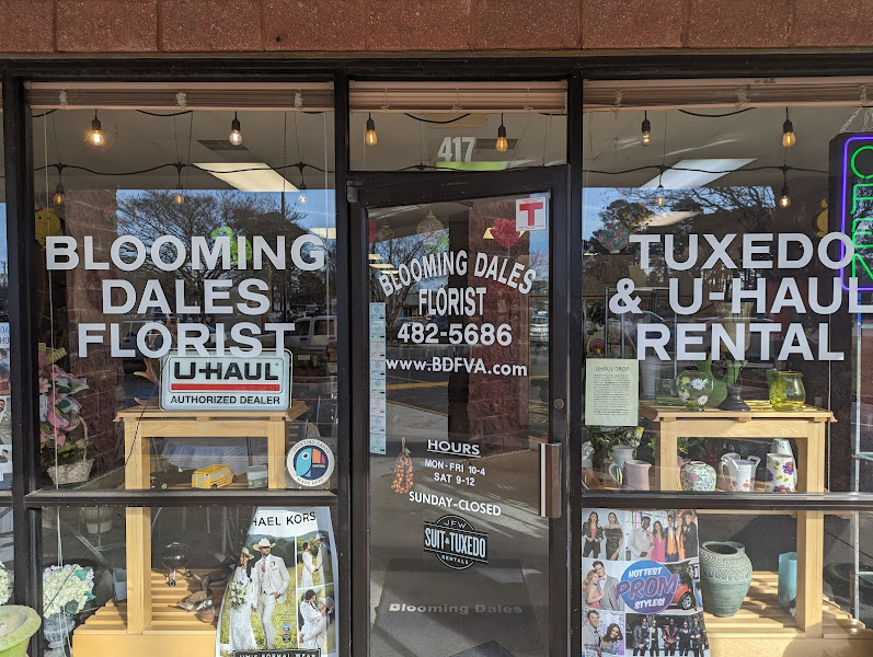 Blooming Dales Florist Tuxedo and U-Haul Rentals