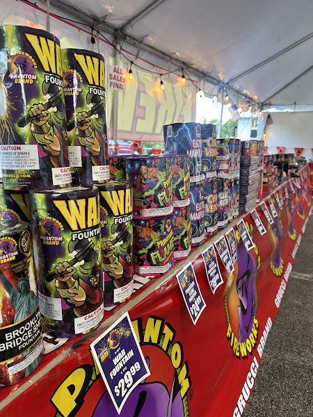 Phantom Fireworks Tent