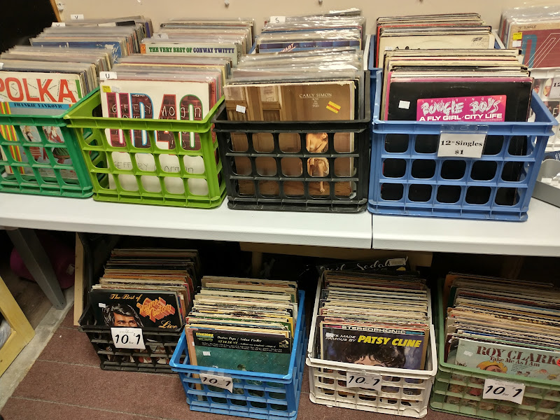 The Record Rescue Vinyl Outlet in The Copper Kettle