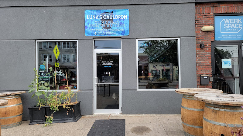 Luna's Cauldron CBD holistic wellness shop