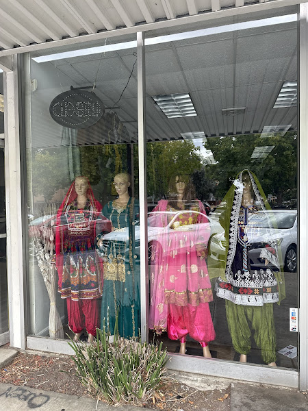Afghan and Indian clothes in Morsal Boutique