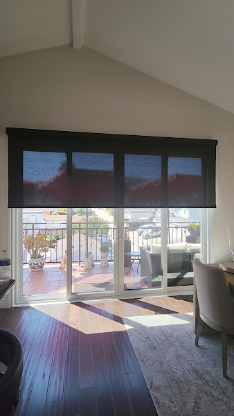 Luxe drapery and shades