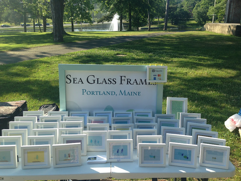 Sea Glass Frames