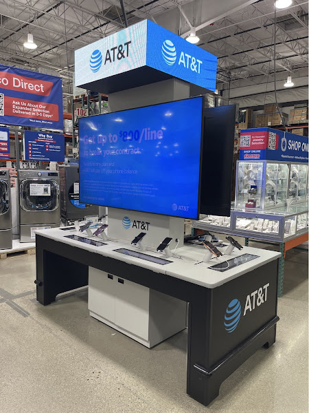 AT&T Kiosk in Costco