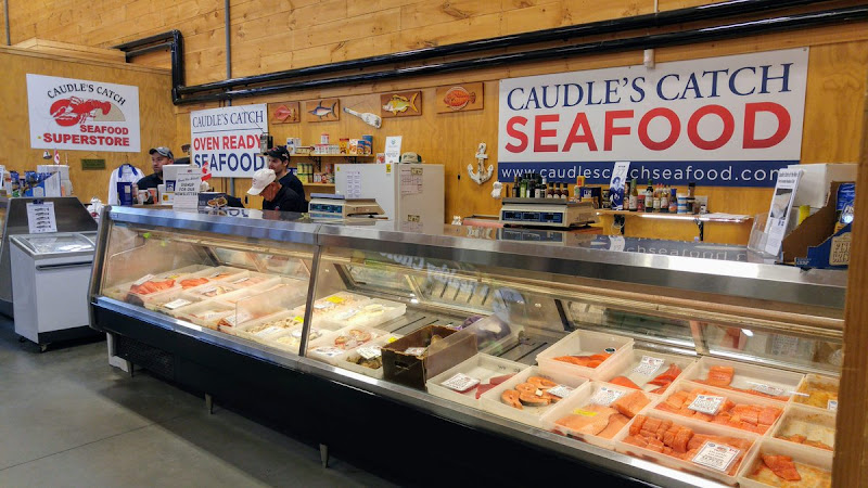 St. Jacobs Farmers' Market: Caudle's Catch Seafood Stall