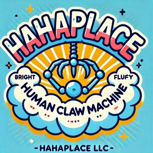 Haha Place Human Claw Machine logo