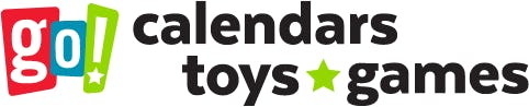 Go! Calendars / Go! Games / Go! Toys logo