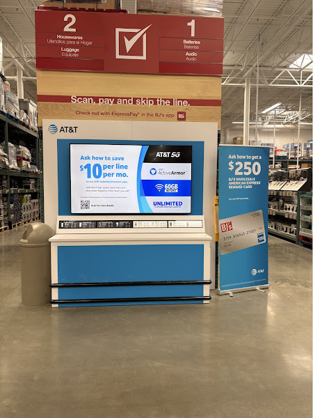 AT&T Kiosk in BJ's