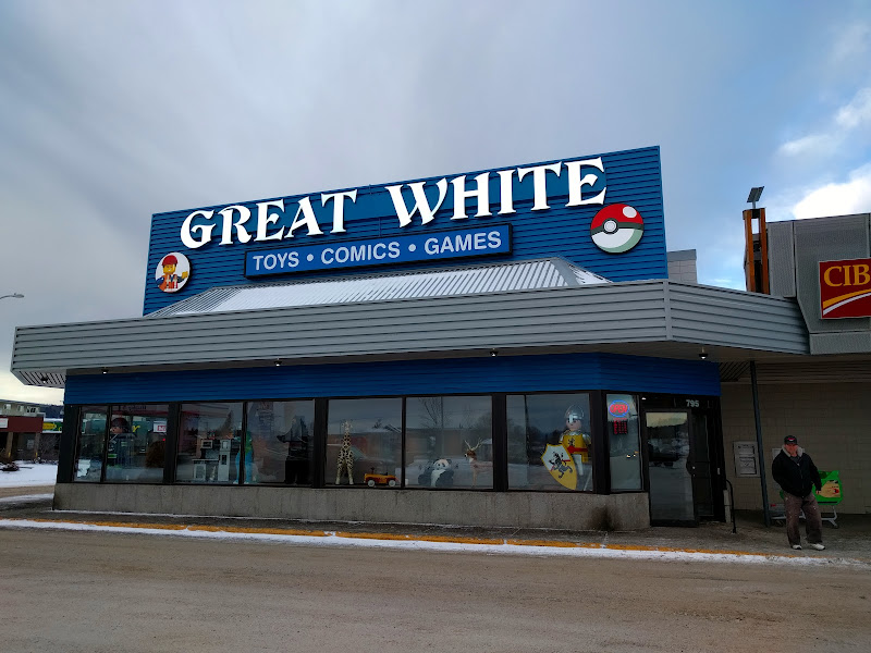 Great White Toys - Comics - Games