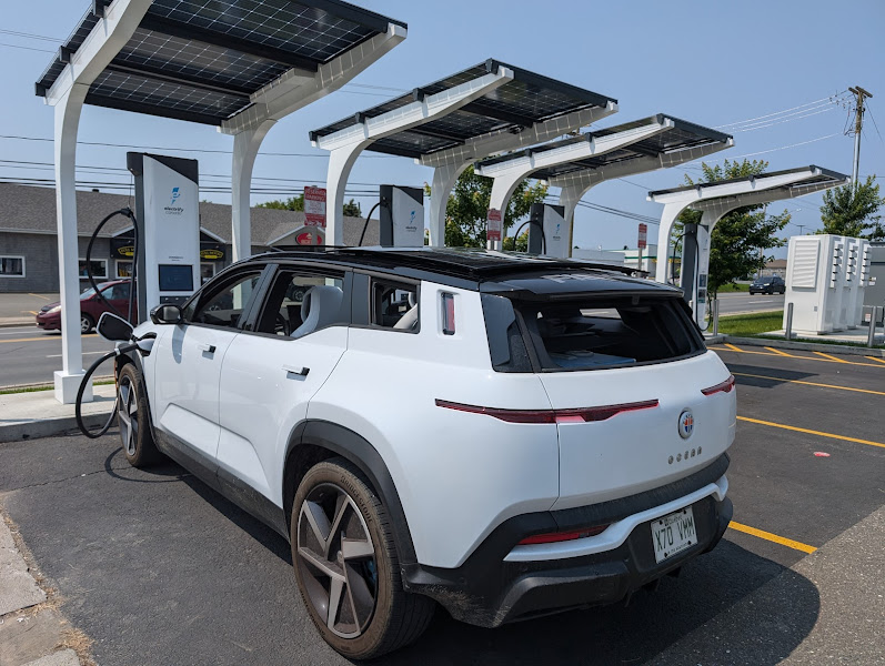 Electrify Canada Charging Station