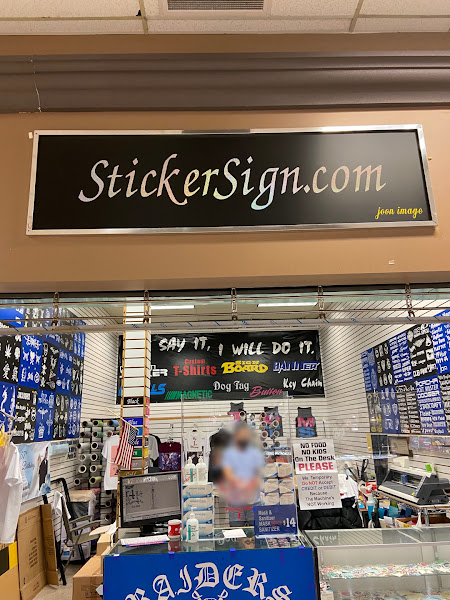 Sticker Sign