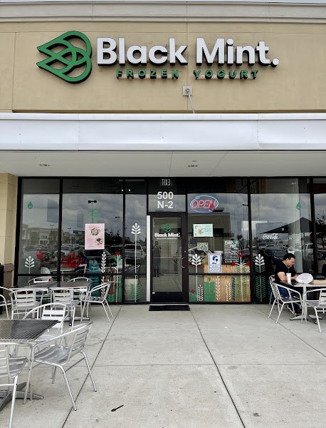Black Mint Frozen Yogurt