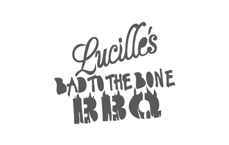 Lucille's Bad to The Bone BBQ logo