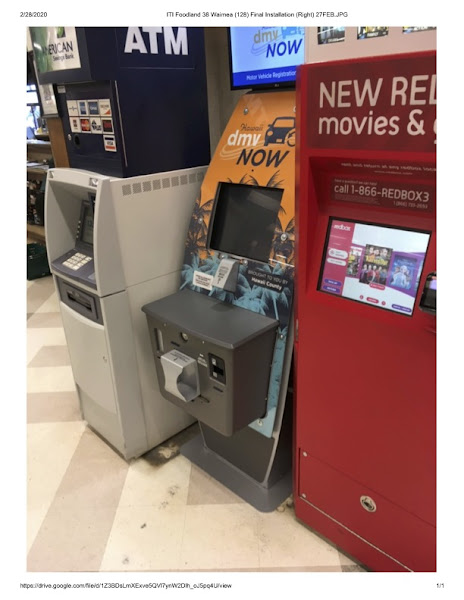 Hawaii DMV Now Kiosk