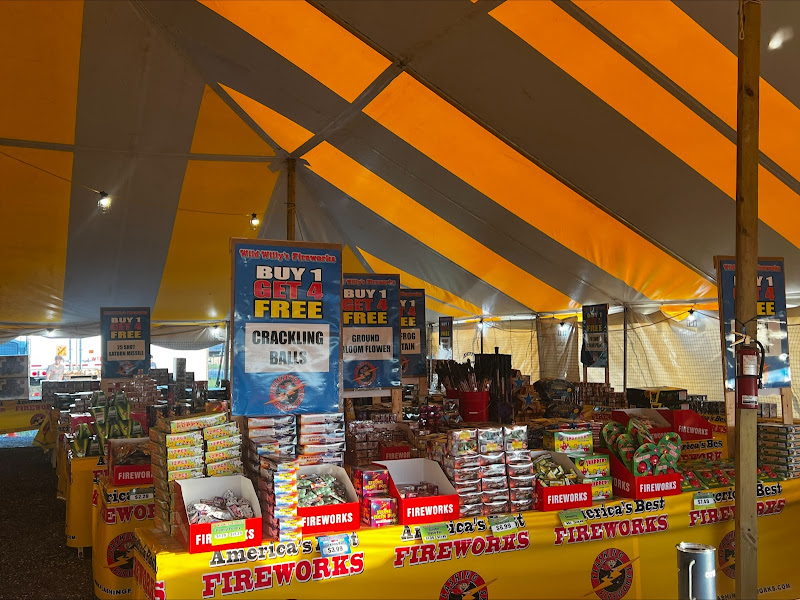 Wild Willy's Fireworks Tent