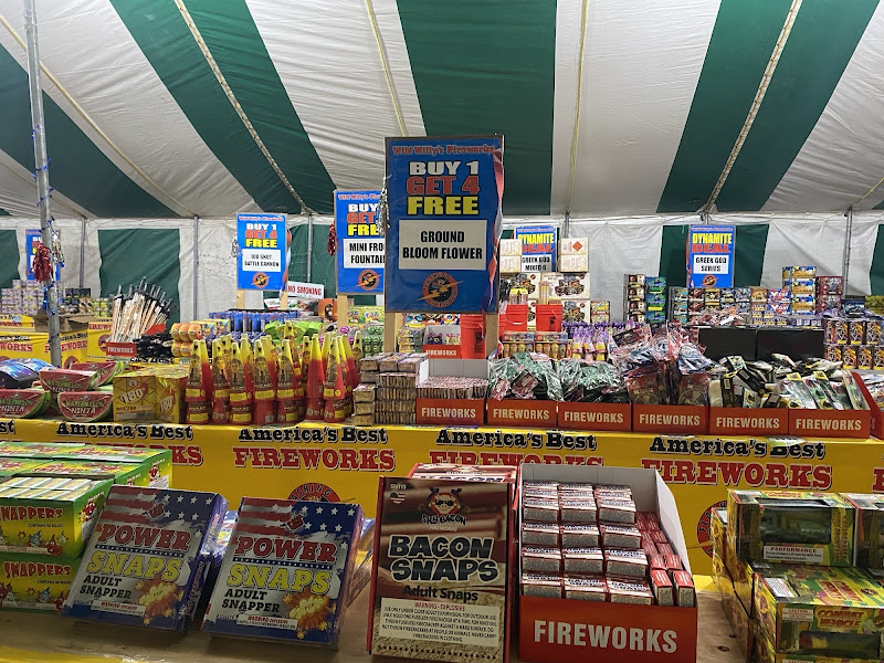 Wild Willy's Fireworks Tent - Hy-Vee