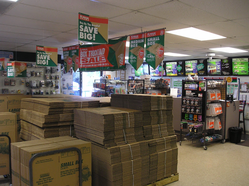 Moving Supplies at U-Haul