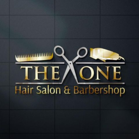 THE ONE Hair Salon & Barbershop logo