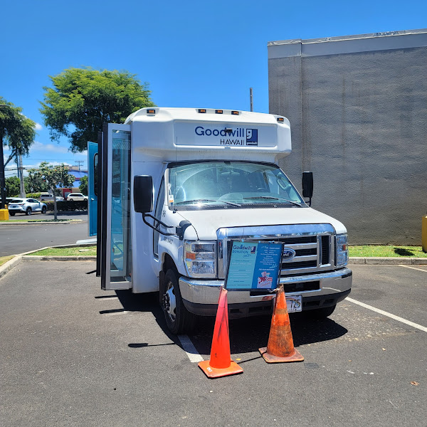 Goodwill drop off hut