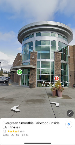 Evergreen Smoothie (Inside LA Fitness)