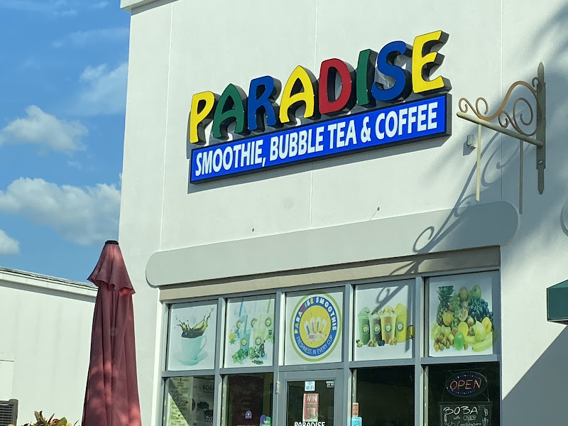 Paradise Smoothie Bubble Tea Coffee