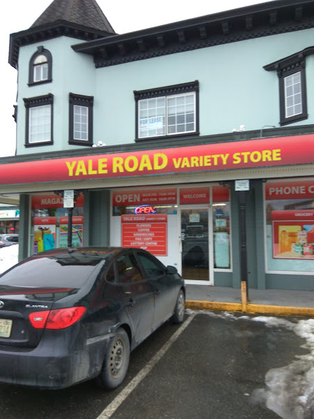 Yale Road Variety Store.