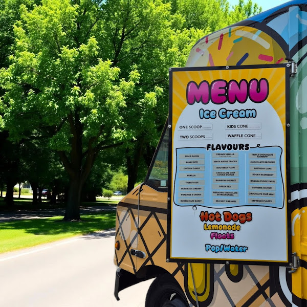 Sunny Scoops Ice Cream Truck