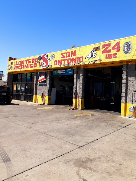 Llantera San Antonio 24 Horas - 24 Hours Tire Shop