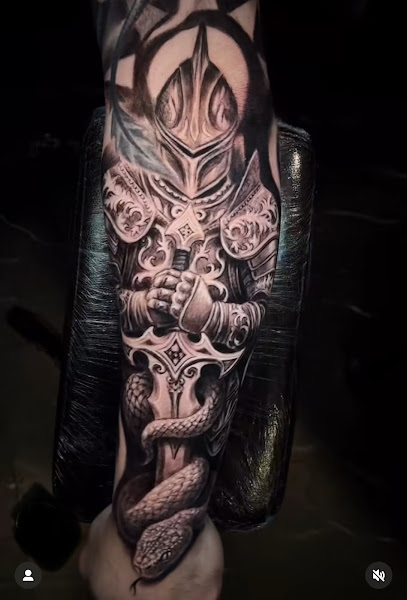 Closed Casket Custom Tattoos