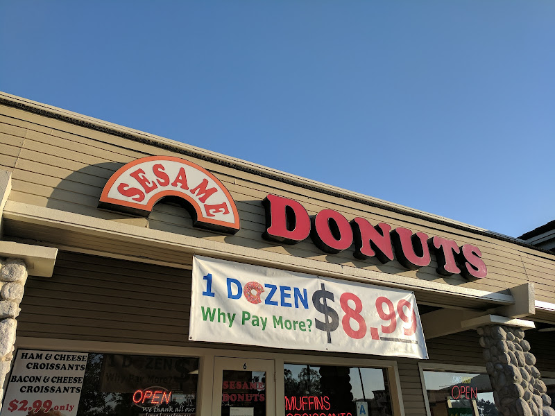 Sesame Donuts