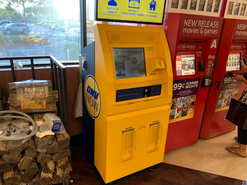 California DMV Kiosk