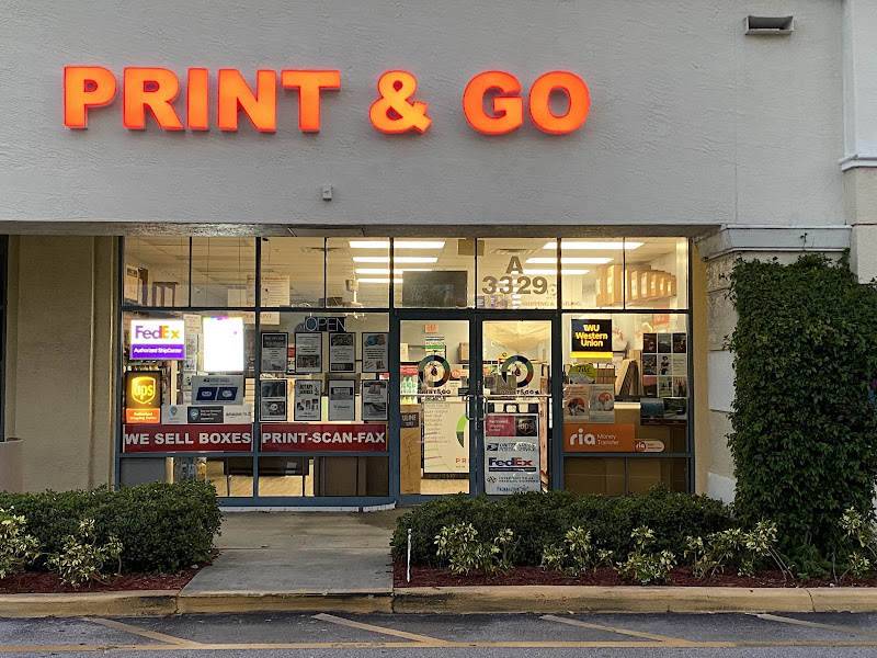 Print & Go (UPS, FedEx, USPS)