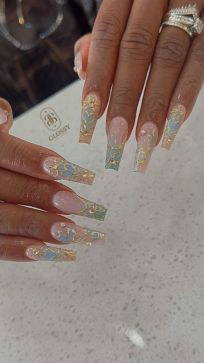 Glossy Nails Spa logo